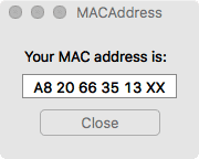 hardware address tool