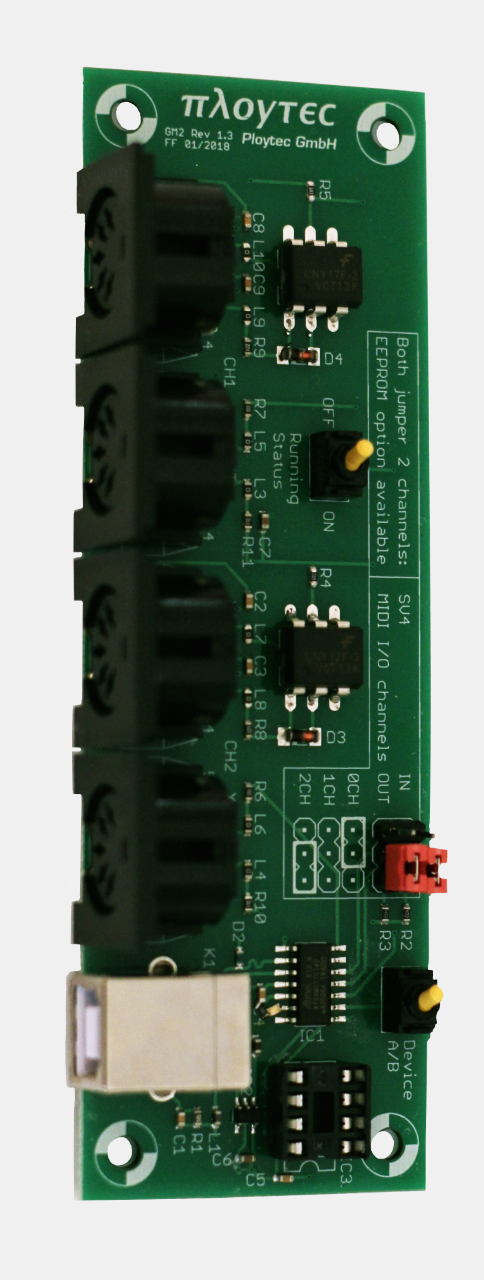 Ploytec GM2 eval board